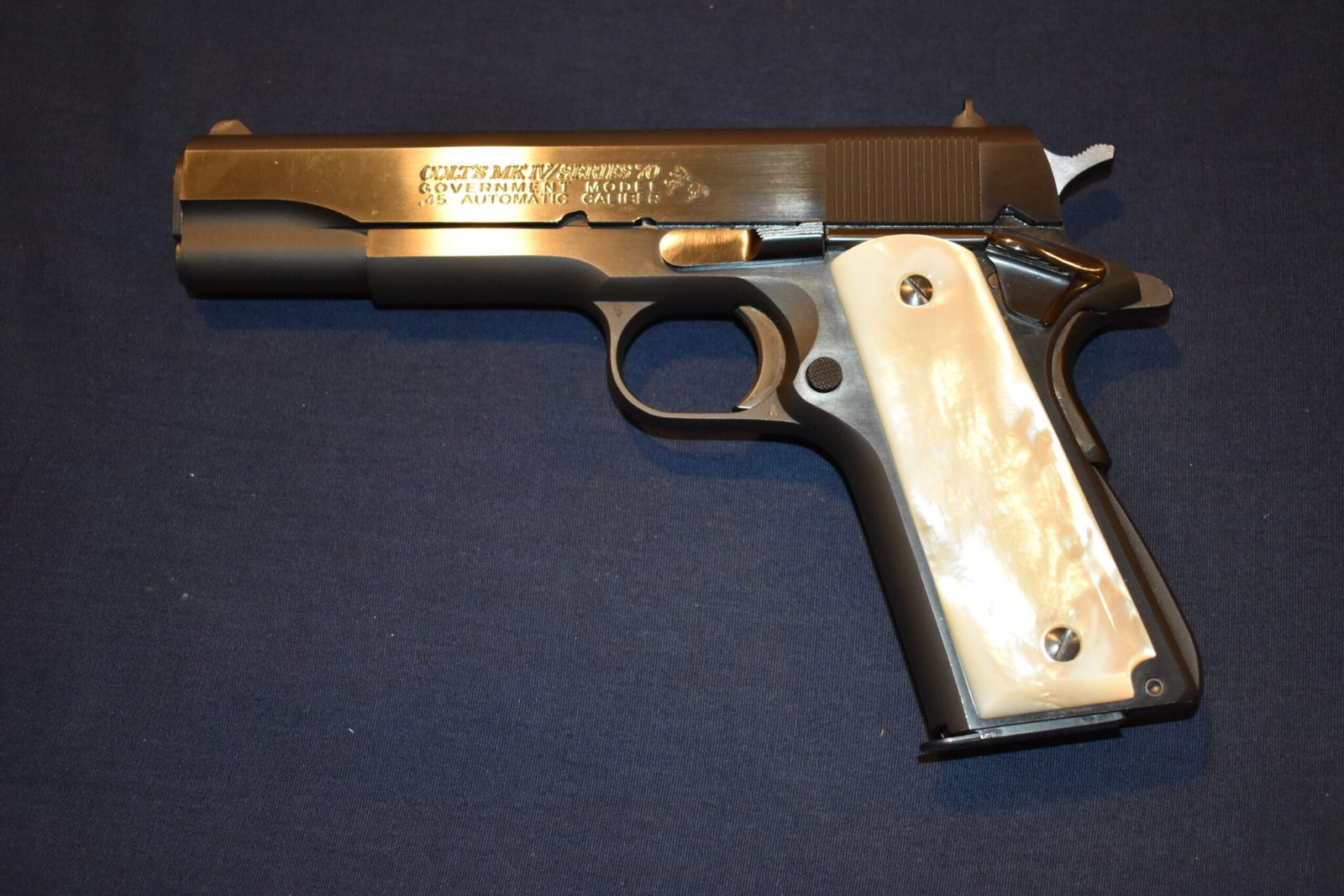 COLT 1911 MOTHER OF PEARL GRIPS 1911P10 - Image 4