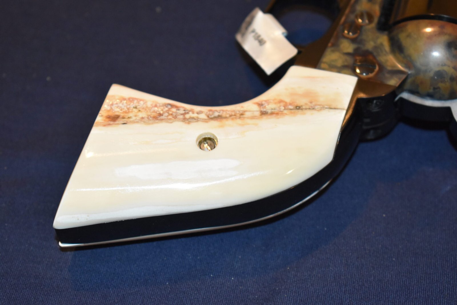 COLT SINGLE ACTION ARMY FOSSILIZED WALRUS IVORY GRIPS SAAFWI1 - Image 5