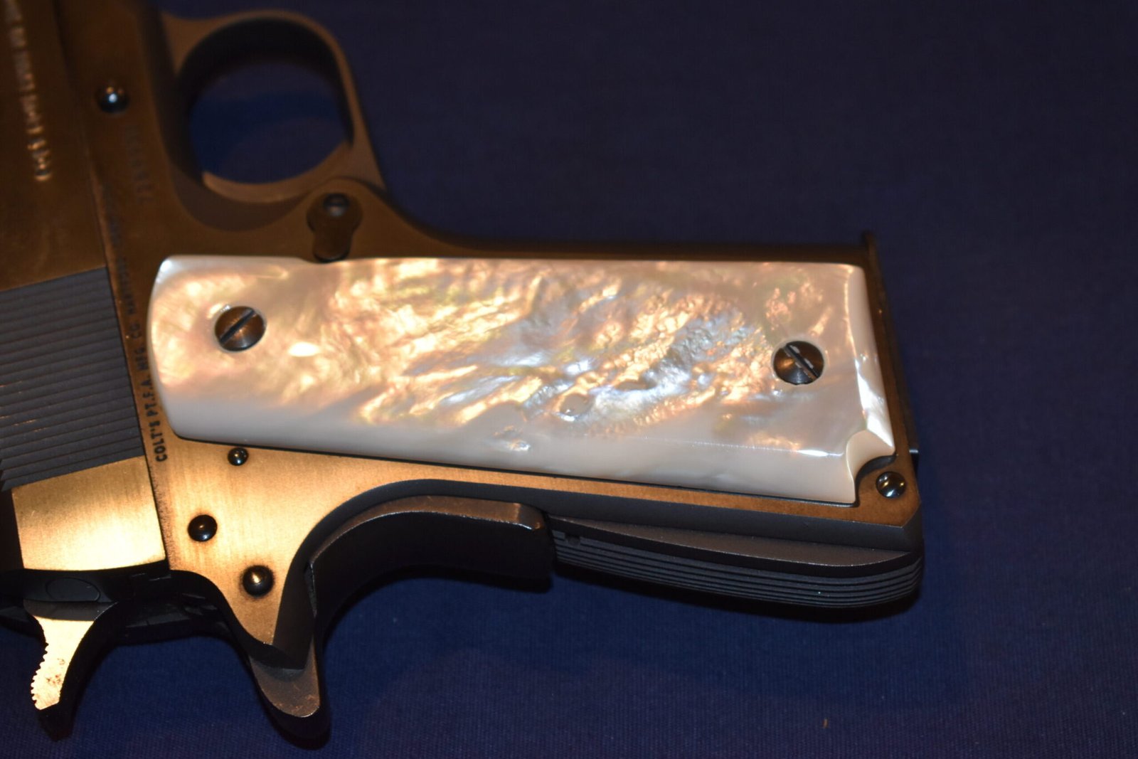 COLT 1911 MOTHER OF PEARL GRIPS 1911P10 - Image 6
