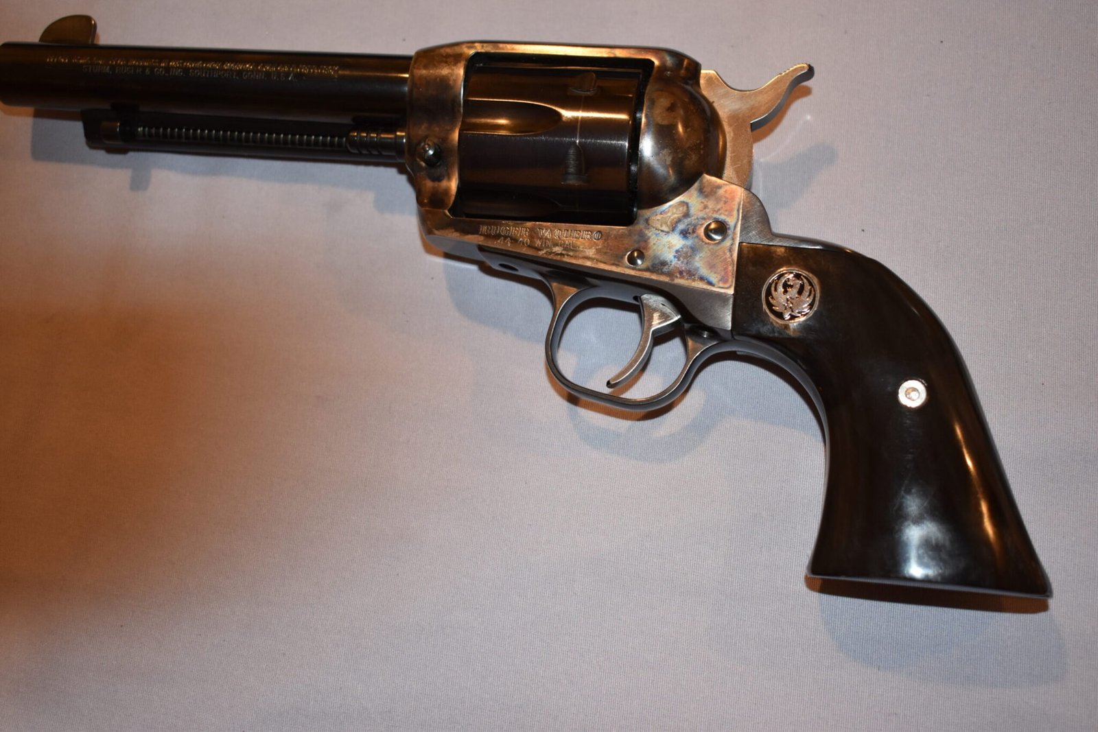 RUGER NEW MODEL BLACKHAWK OR OLD VAQUERO BUFFALO HORN GRIPS RBHBH14 - Image 10