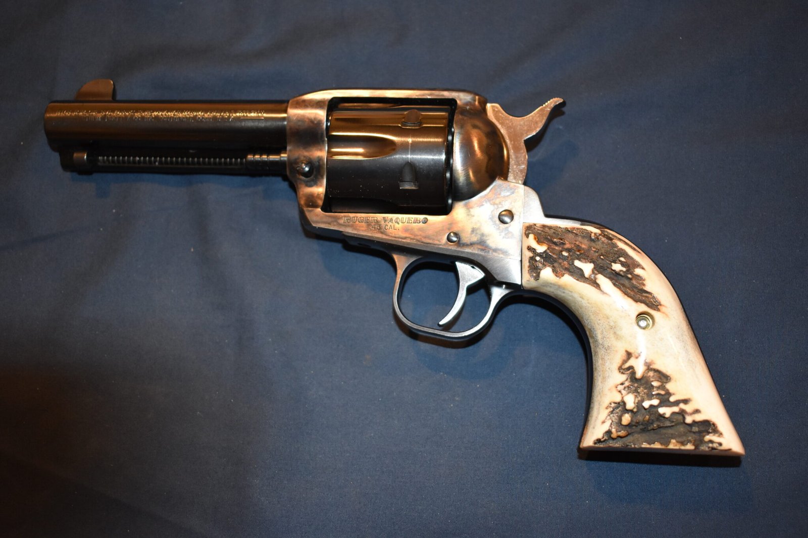 RUGER NEW MODEL BLACKHAWK OR OLD VAQUERO VINTAGE SAMBAR STAG GRIPS RBHS20 - Image 4