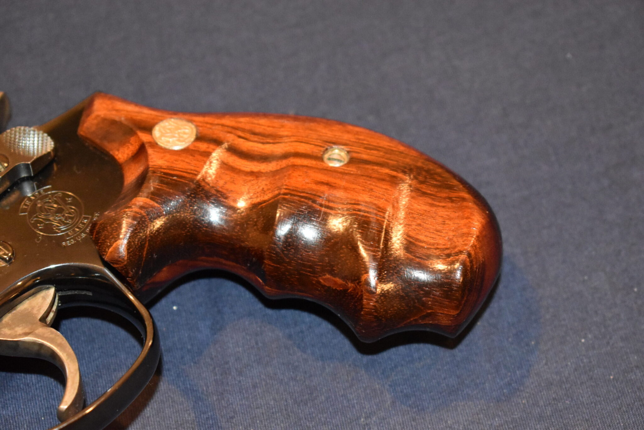 SMITH & WESSON K FRAME FACTORY ROUND BUTT COMBAT GRIPS KRBC4 - Image 12