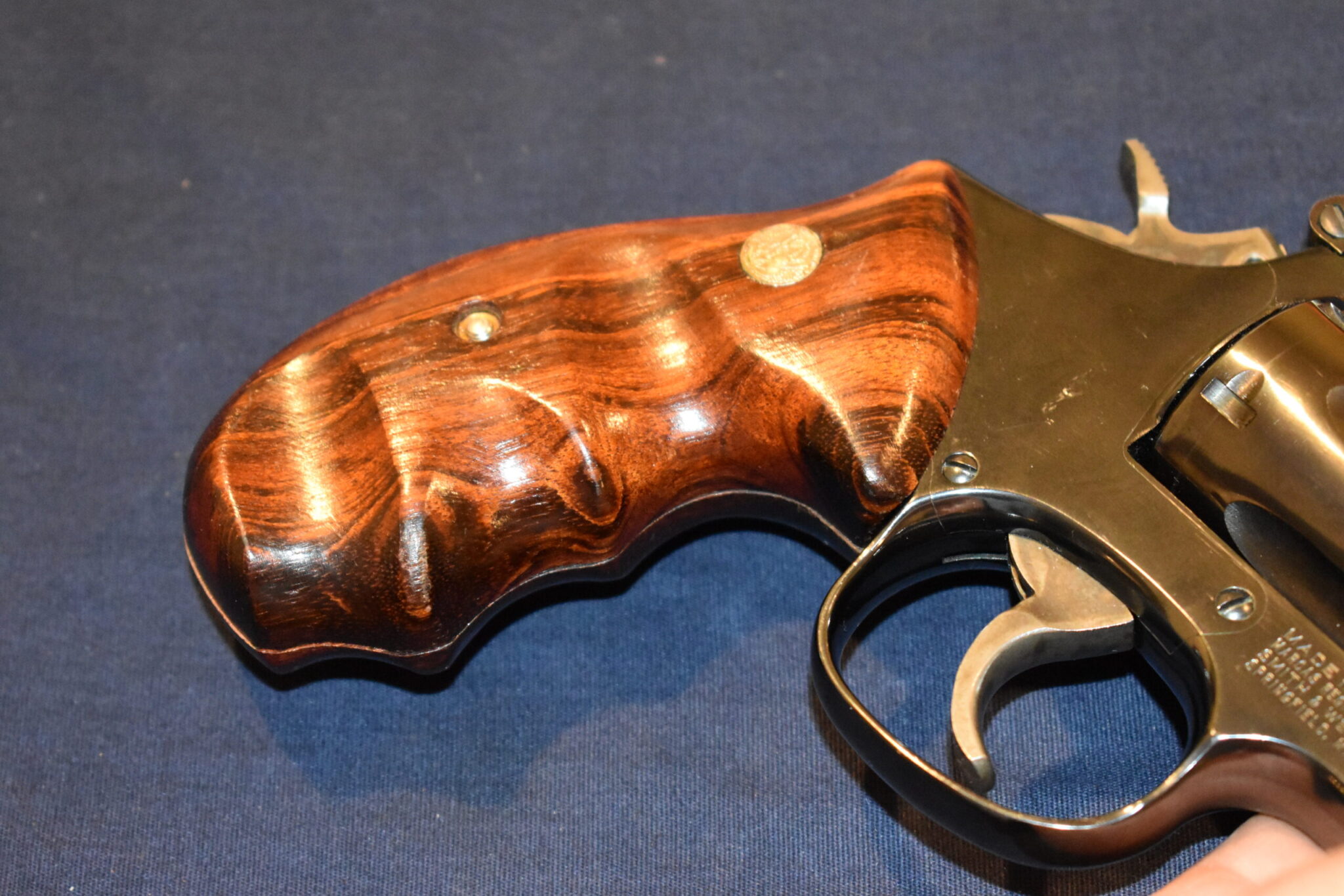 SMITH & WESSON K FRAME FACTORY ROUND BUTT COMBAT GRIPS KRBC4 - Image 11