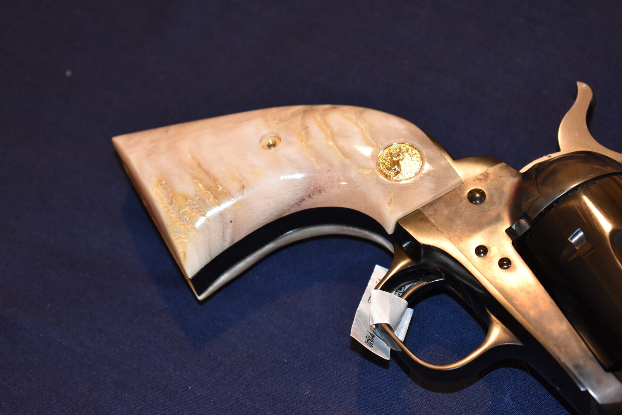 COLT SINGLE ACTION ARMY (S.A.A.)PREMIUM GRADE RAMS HORN / STAG GRIPS SAARH6 - Image 11