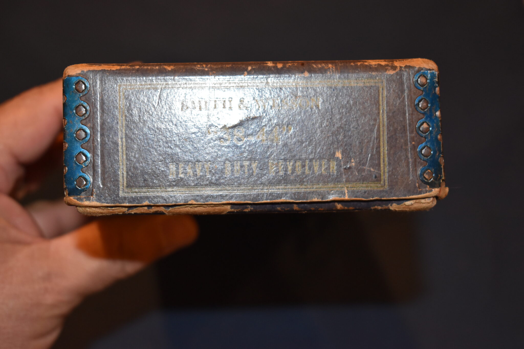 SMITH & WESSON PRE-WAR 38/44 HEAVY DUTY REVOLVER BOX SWB12 - Image 5