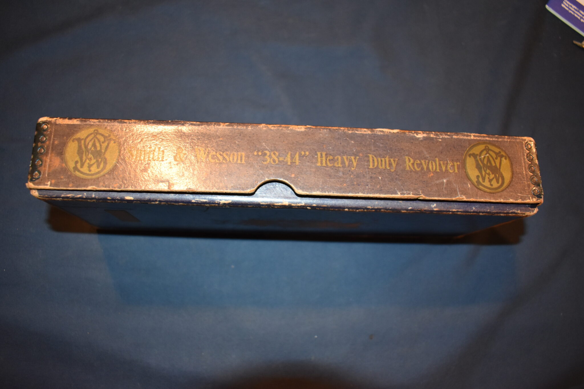 SMITH & WESSON PRE-WAR 38/44 HEAVY DUTY REVOLVER BOX SWB12 - Image 8