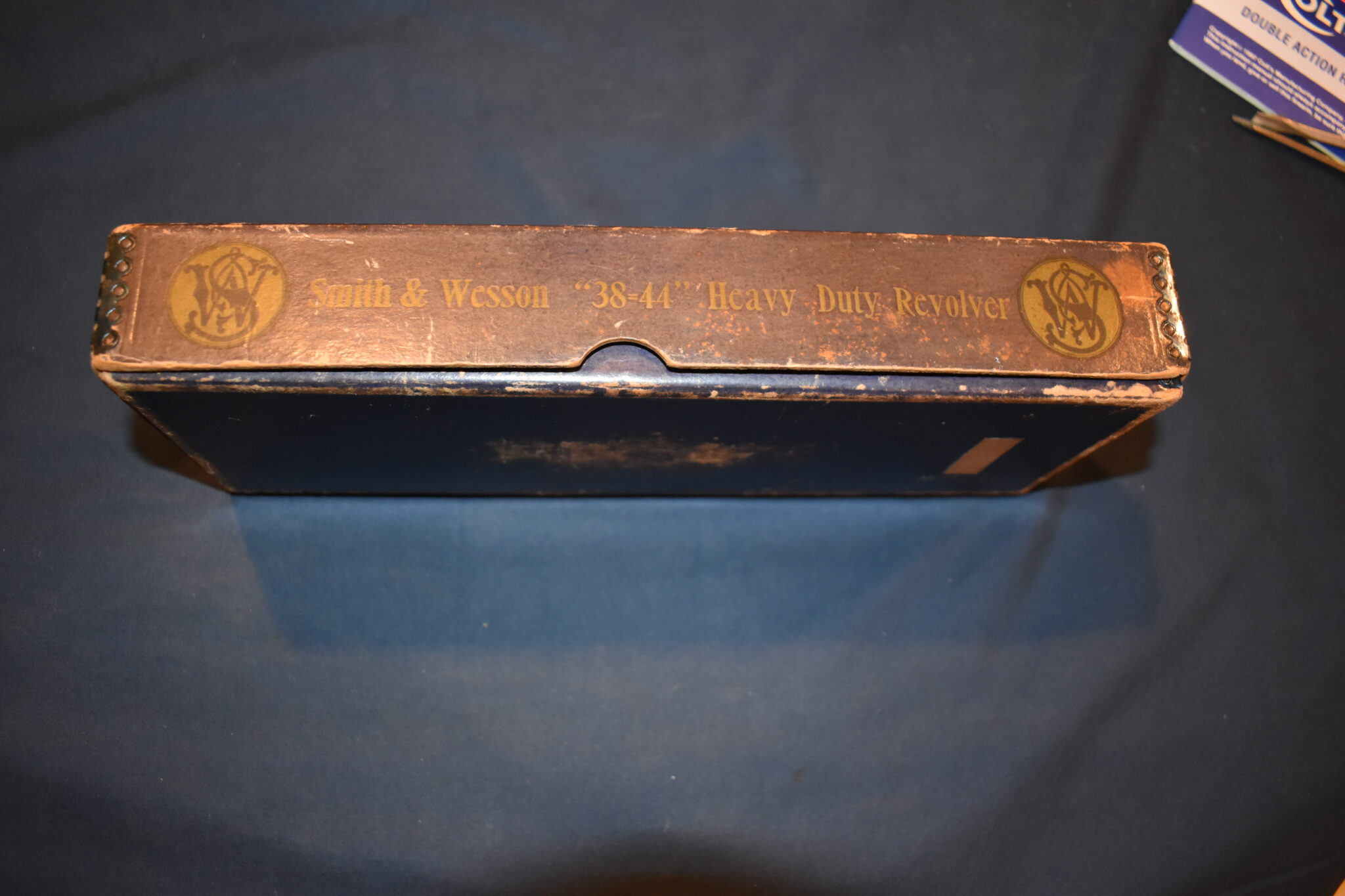 SMITH & WESSON PRE-WAR 38/44 HEAVY DUTY REVOLVER BOX SWB12 - Image 7