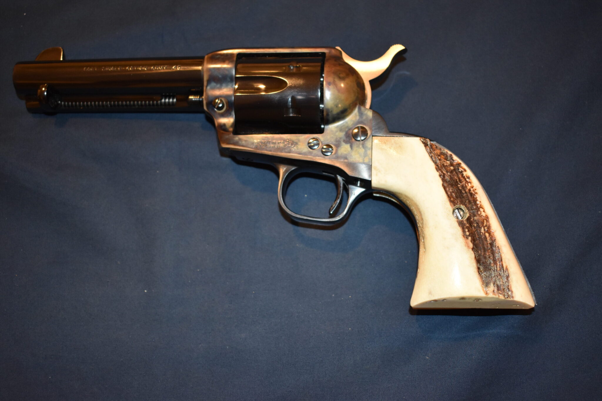 COLT SINGLE ACTION ARMY (S.A.A.) SAMBAR STAG GRIPS SAAS44 - Image 4