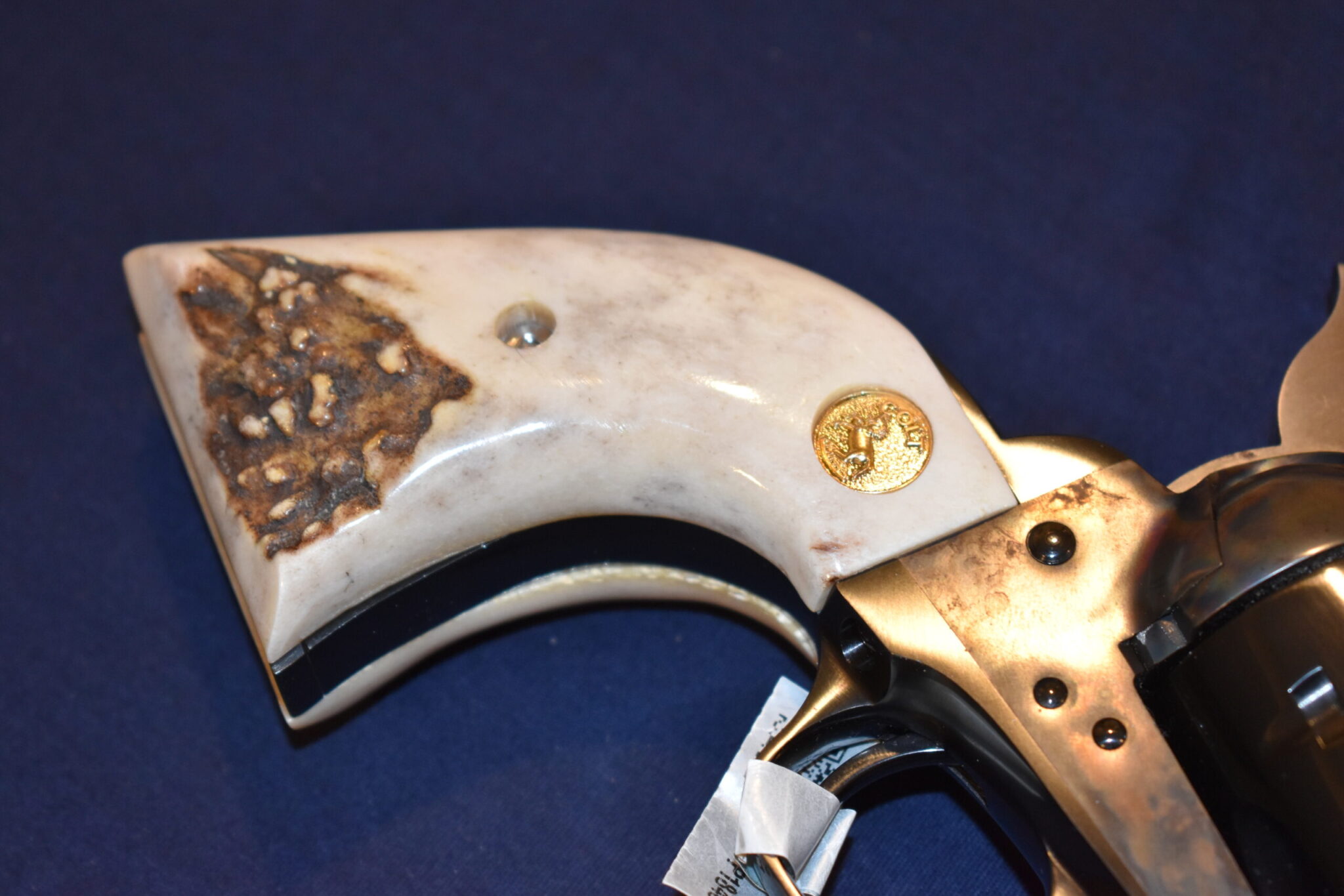 COLT SINGLE ACTION ARMY (S.A.A.) SAMBAR STAG GRIPS SAAS33 - Image 3