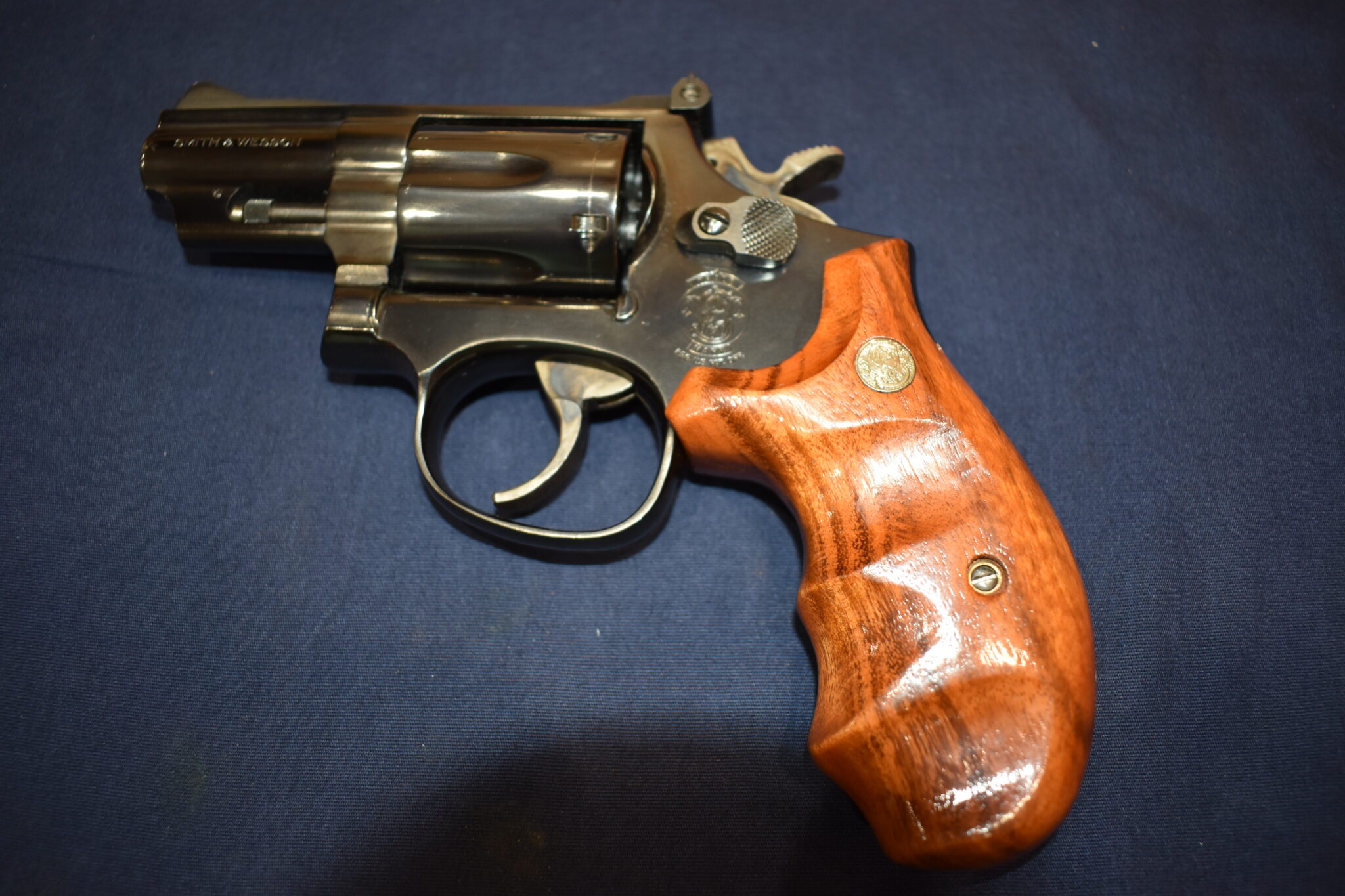 SMITH & WESSON K FRAME FACTORY ROUND BUTT COMBAT GRIPS KRBC5 - Image 4