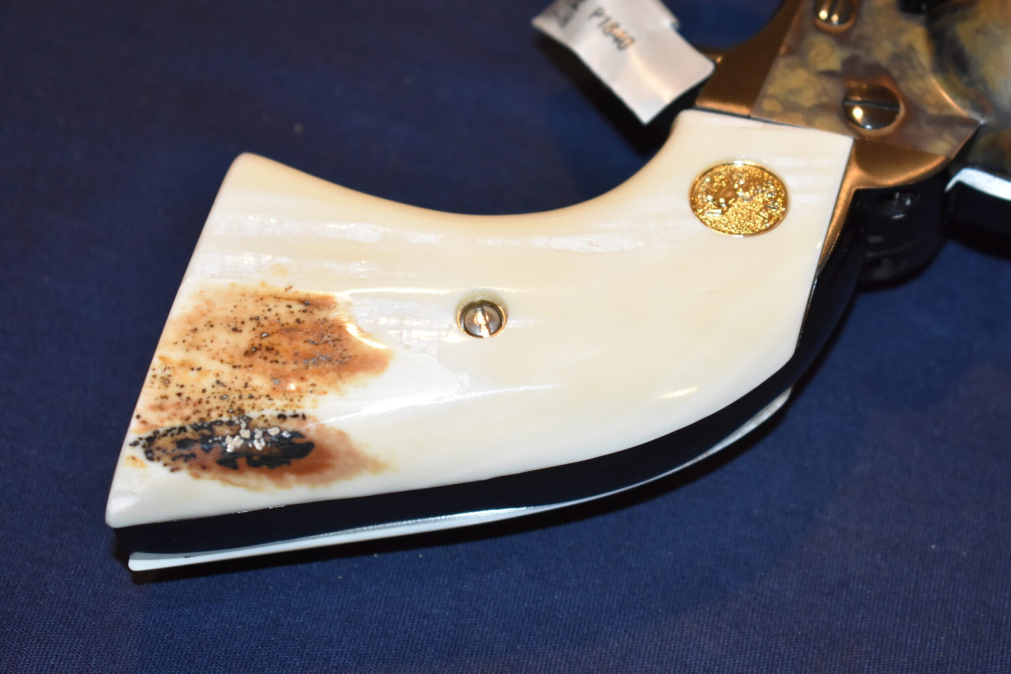 COLT SINGLE ACTION ARMY FOSSILIZED WALRUS IVORY GRIPS SAAFWI5 - Image 5