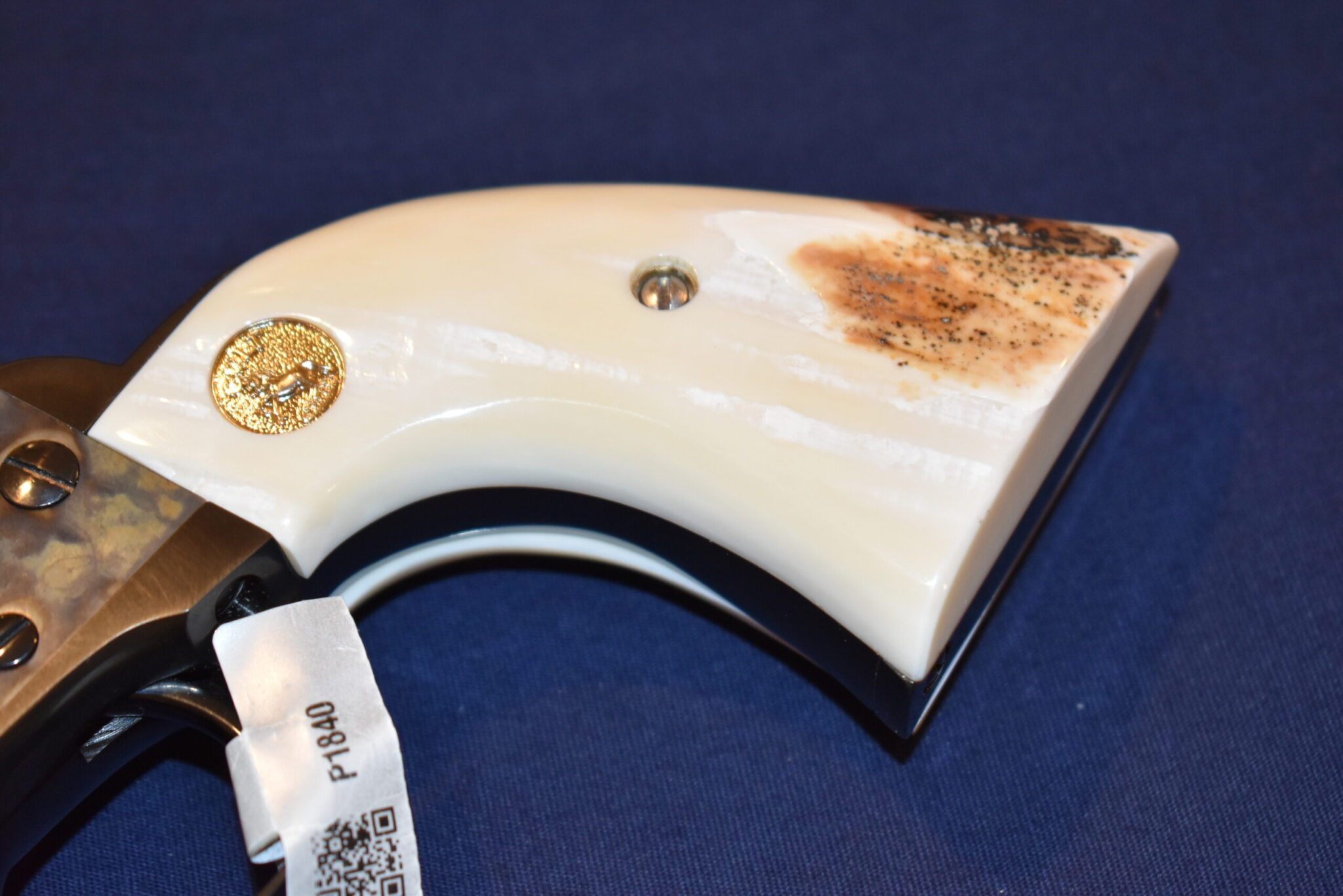 COLT SINGLE ACTION ARMY FOSSILIZED WALRUS IVORY GRIPS SAAFWI5 - Image 12