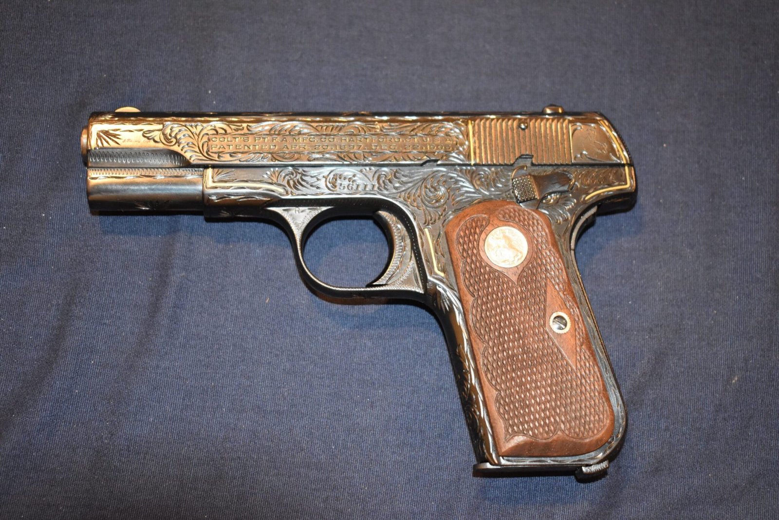 COLT 1903 / 1908 FACTORY FLEUR DE LIS GRIPS 1903F1 - Image 4