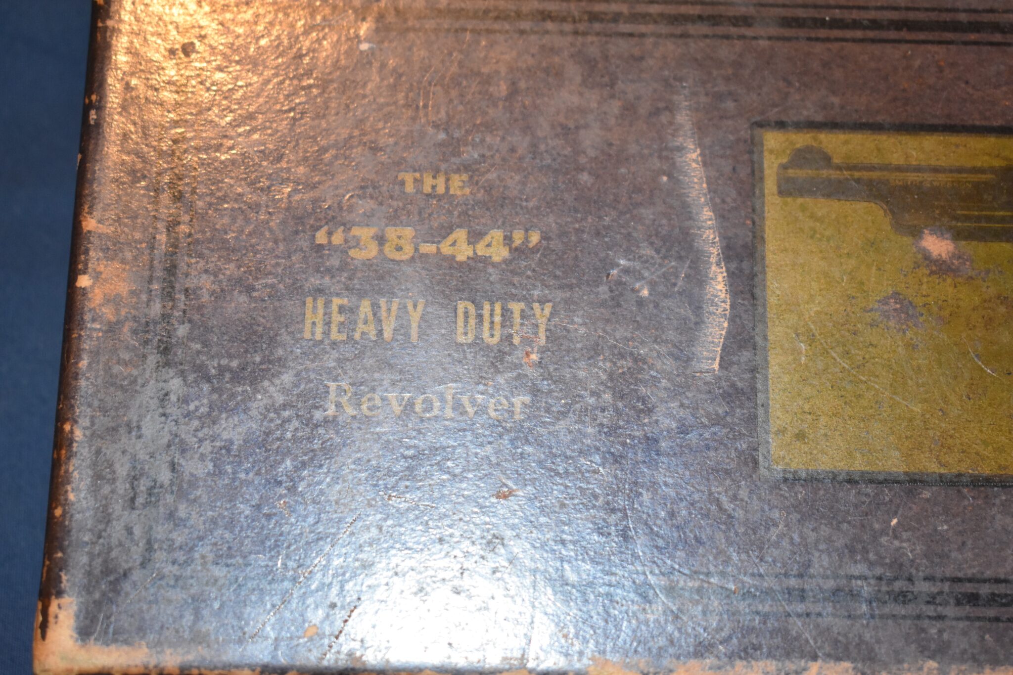 SMITH & WESSON PRE-WAR 38/44 HEAVY DUTY REVOLVER BOX SWB12 - Image 2