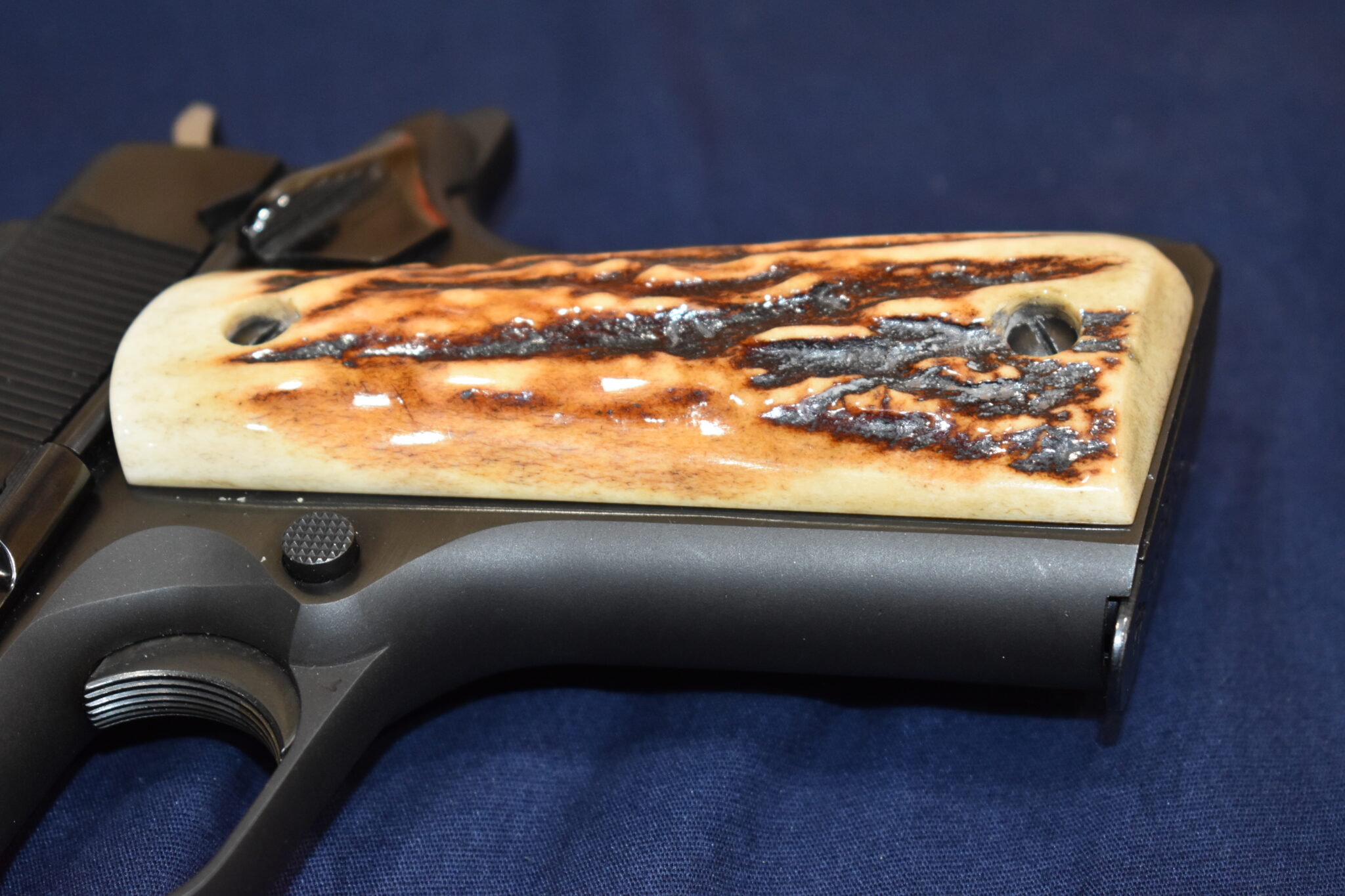 COLT 1911 VINTAGE SAMBAR STAG GRIPS 1911SS42 - Image 12