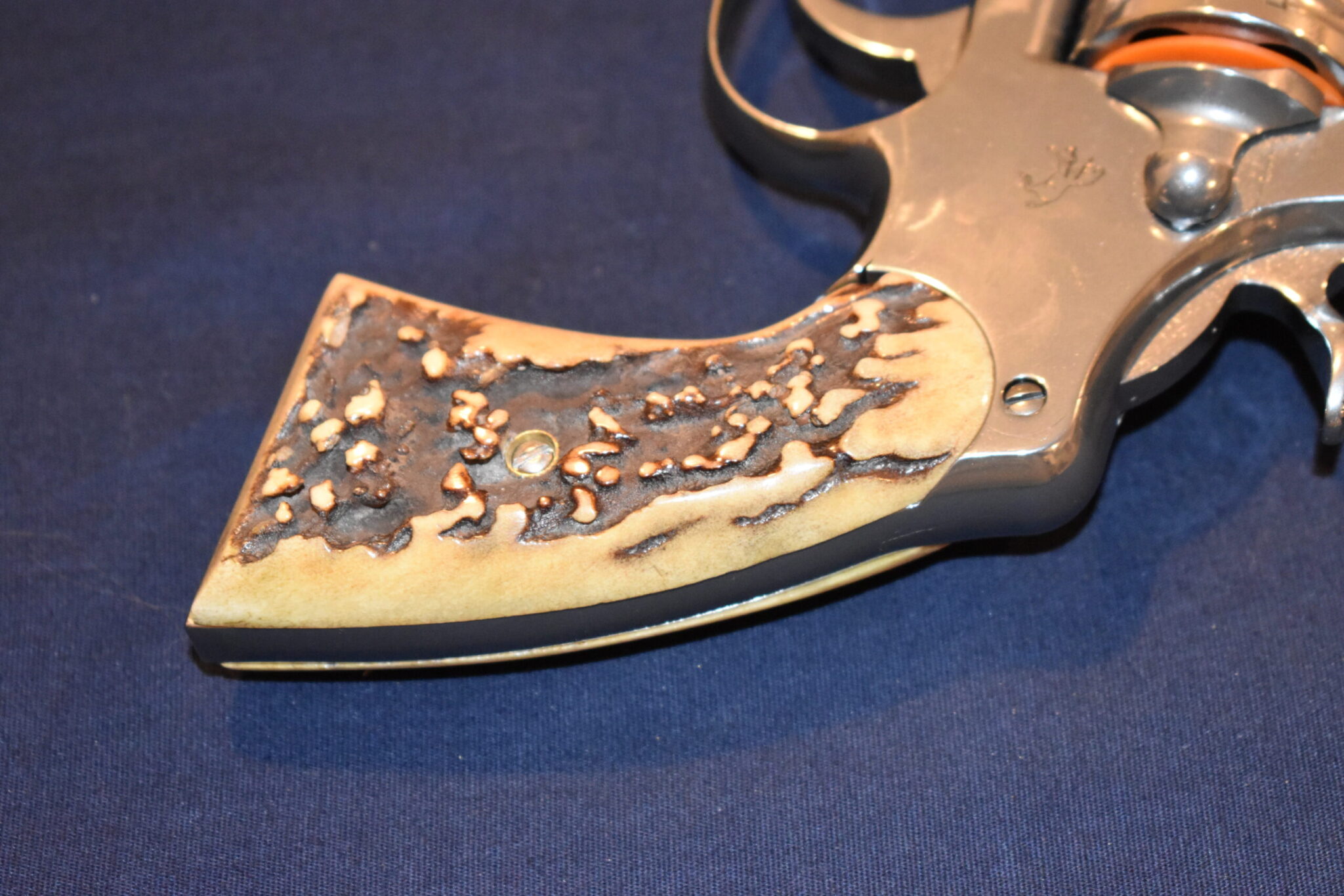 COLT PYTHON / OFFICER'S MODEL MATCH VINTAGE SAMBAR STAG GRIPS CPSS20 - Image 5