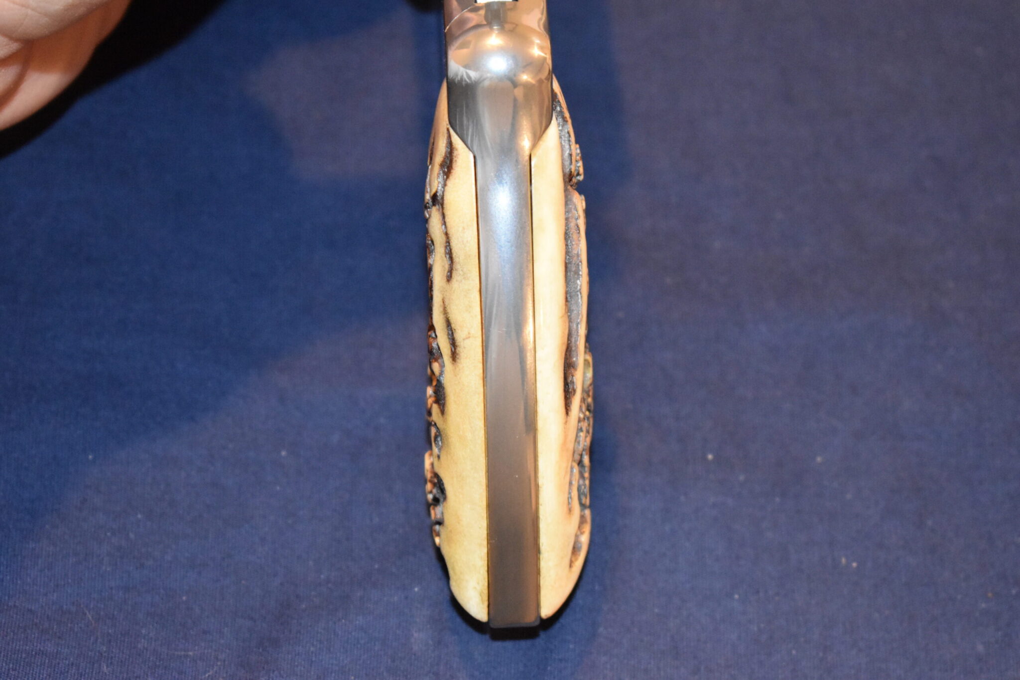 COLT PYTHON / OFFICER'S MODEL MATCH VINTAGE SAMBAR STAG GRIPS CPSS20 - Image 10