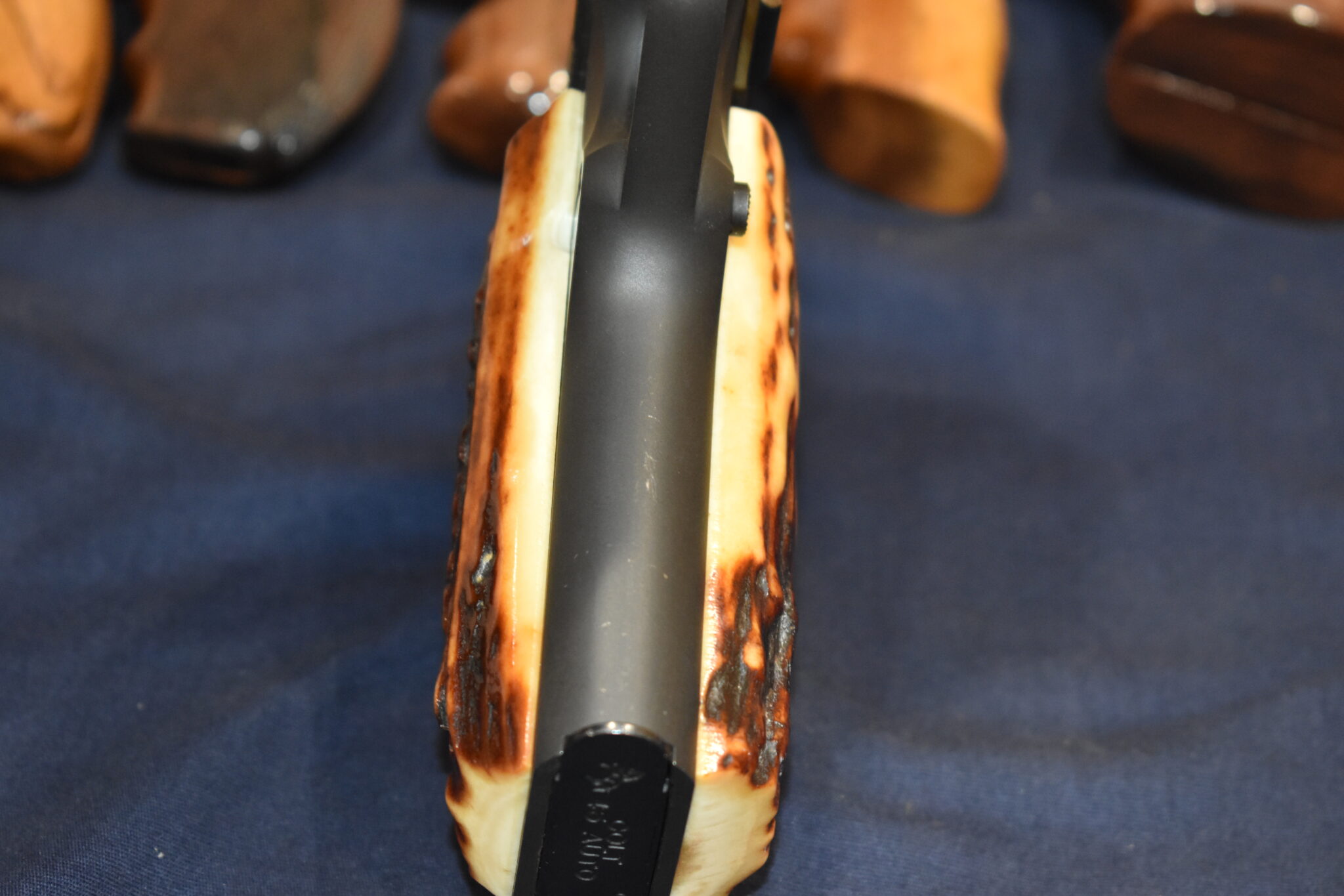 COLT 1911 VINTAGE SAMBAR STAG GRIPS 1911SS43 - Image 8