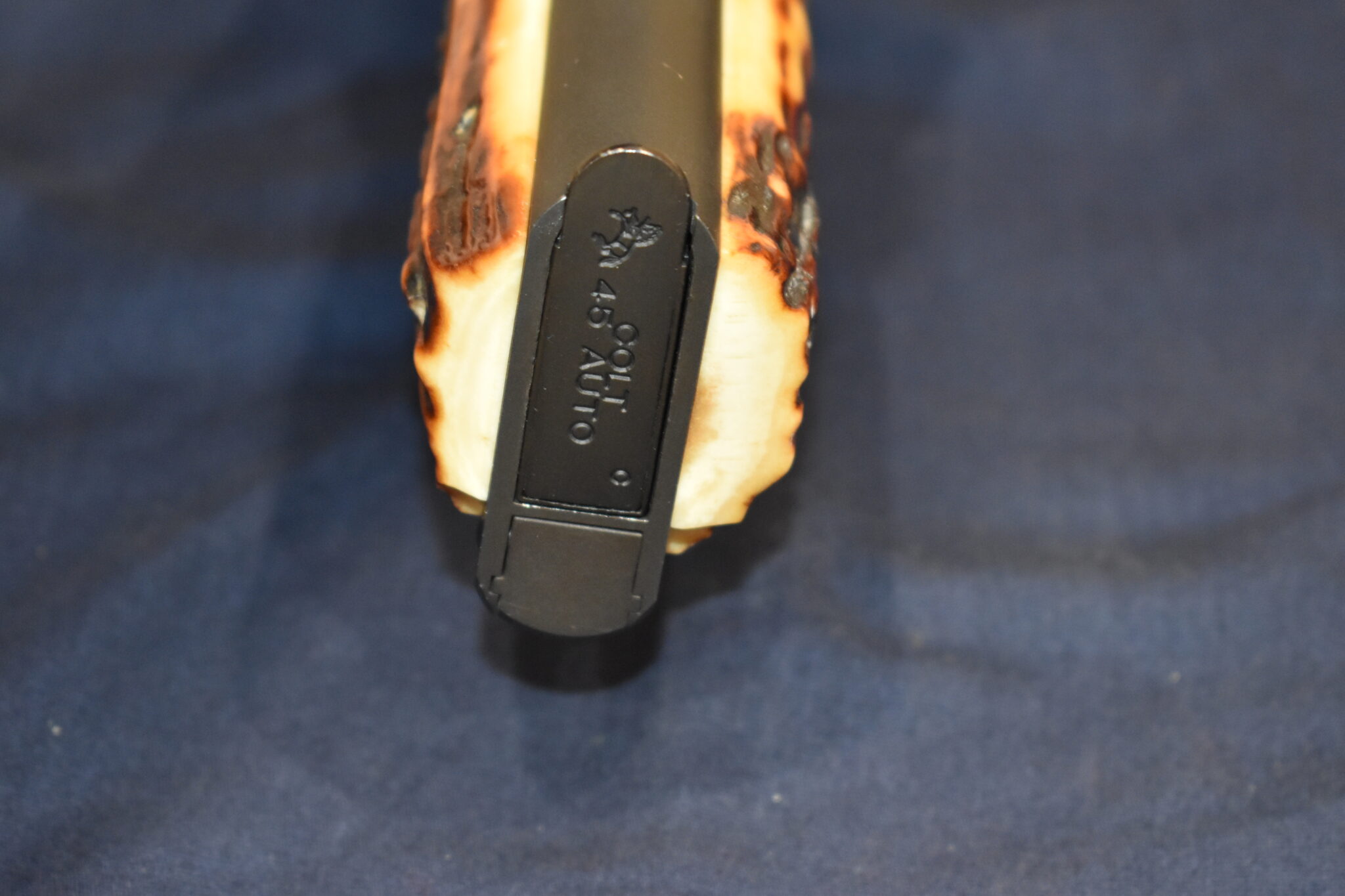 COLT 1911 VINTAGE SAMBAR STAG GRIPS 1911SS43 - Image 9