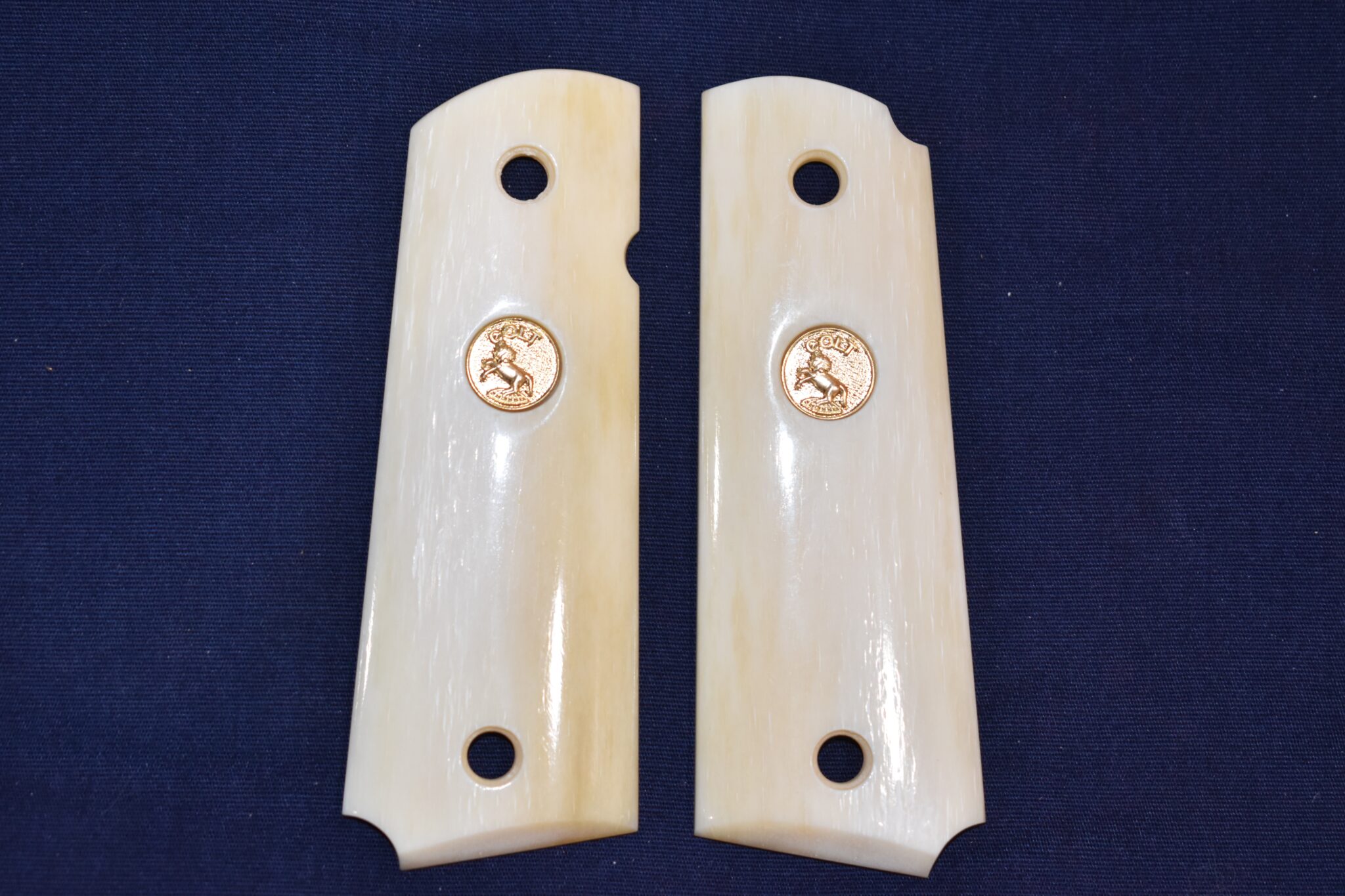 COLT 1911 PREMIUM GRADE GIRAFFE BONE GRIPS 1911GB22