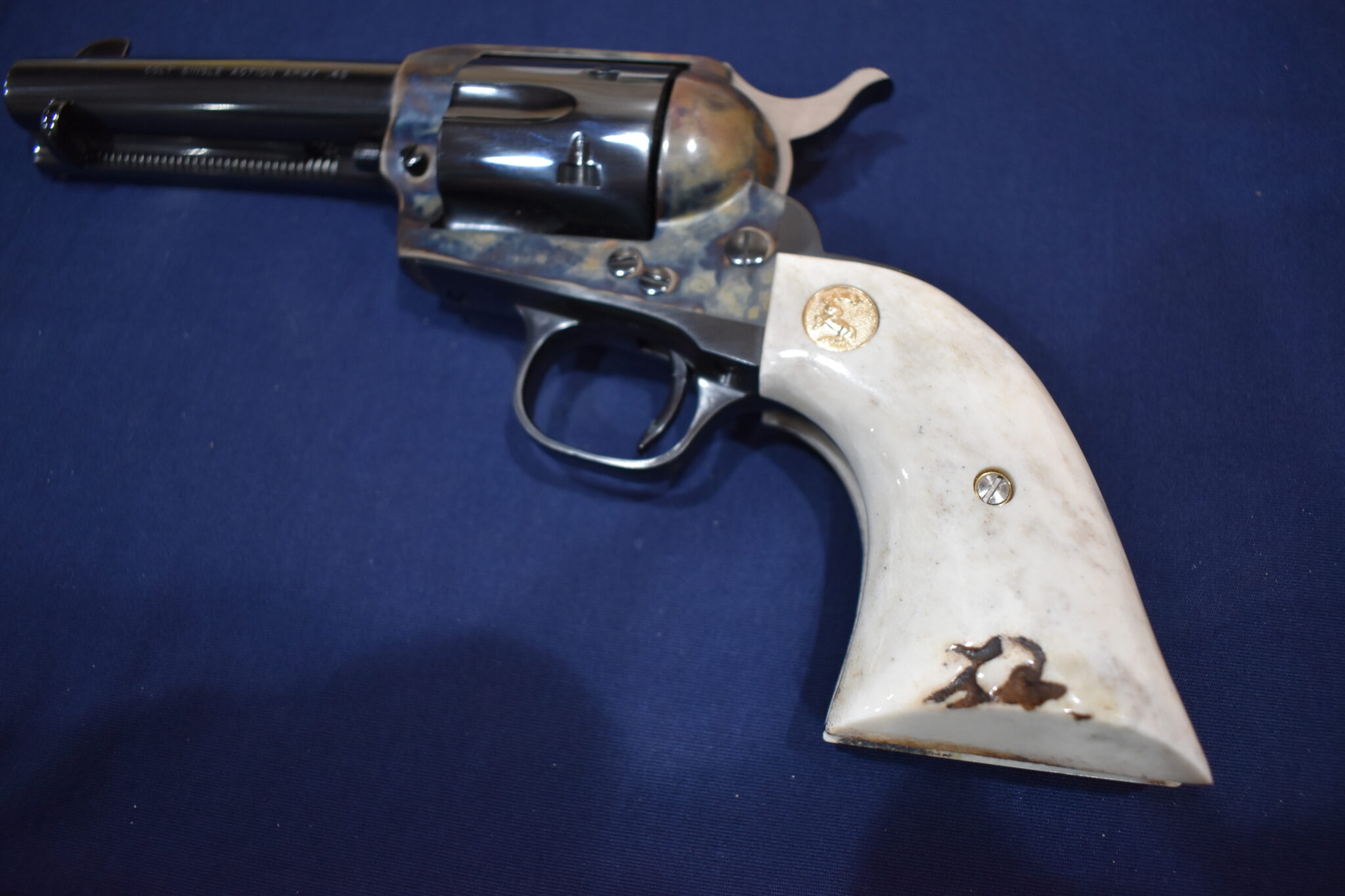 COLT SINGLE ACTION ARMY (S.A.A.) SAMBAR STAG GRIPS SAAS50 - Image 4