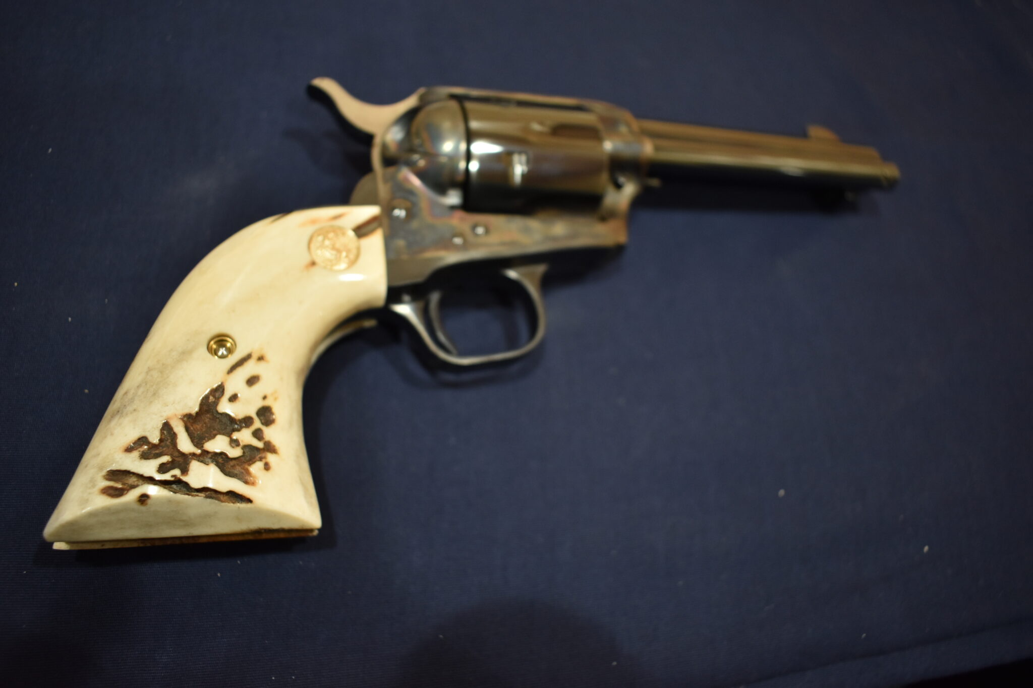 COLT SINGLE ACTION ARMY (S.A.A.) SAMBAR STAG GRIPS SAAS50 - Image 7