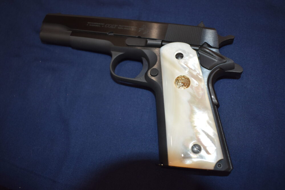COLT 1911 MOTHER OF PEARL GRIPS 1911MOP13 - Image 5
