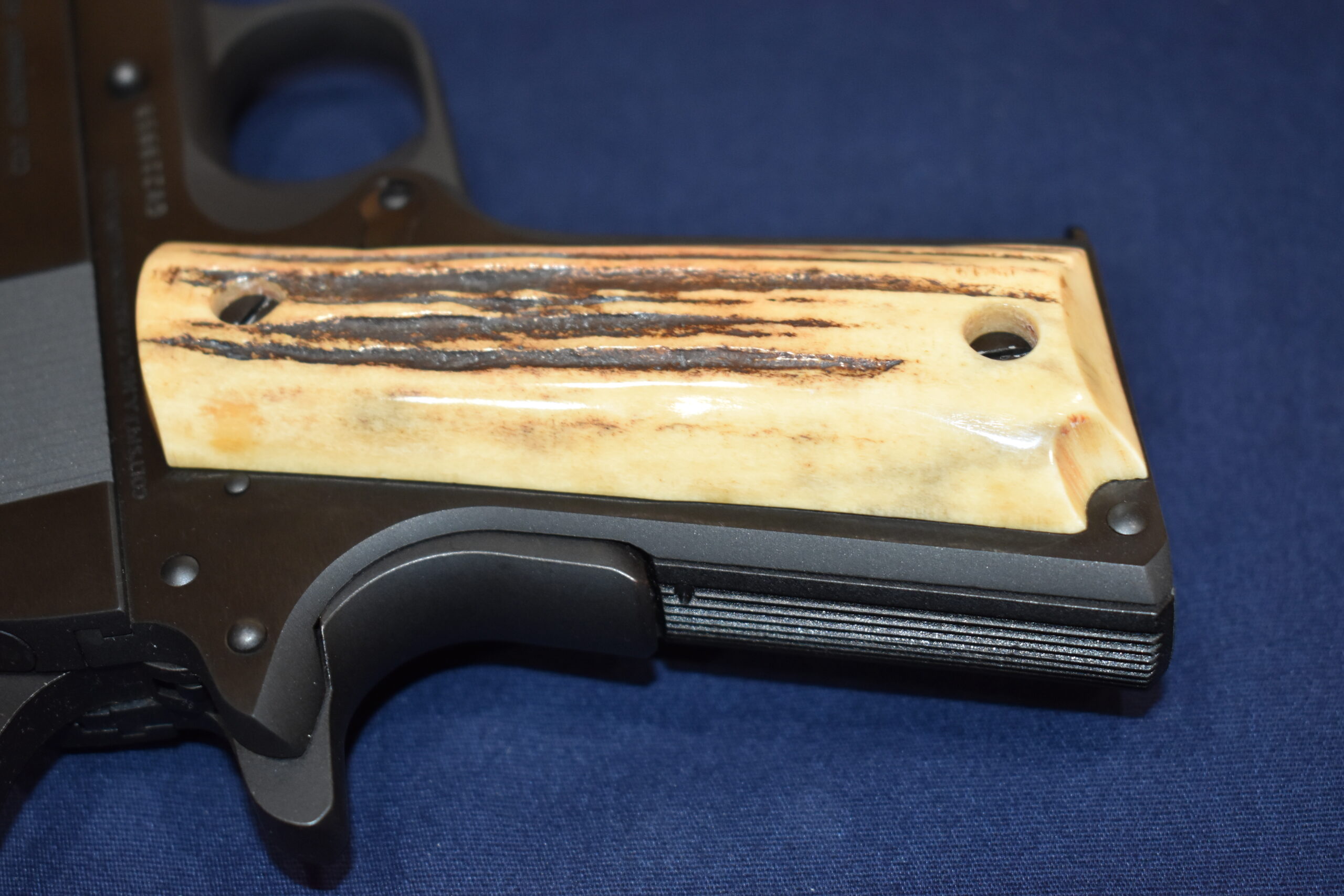 COLT 1911 VINTAGE SAMBAR STAG GRIPS 1911SS44 - Image 7