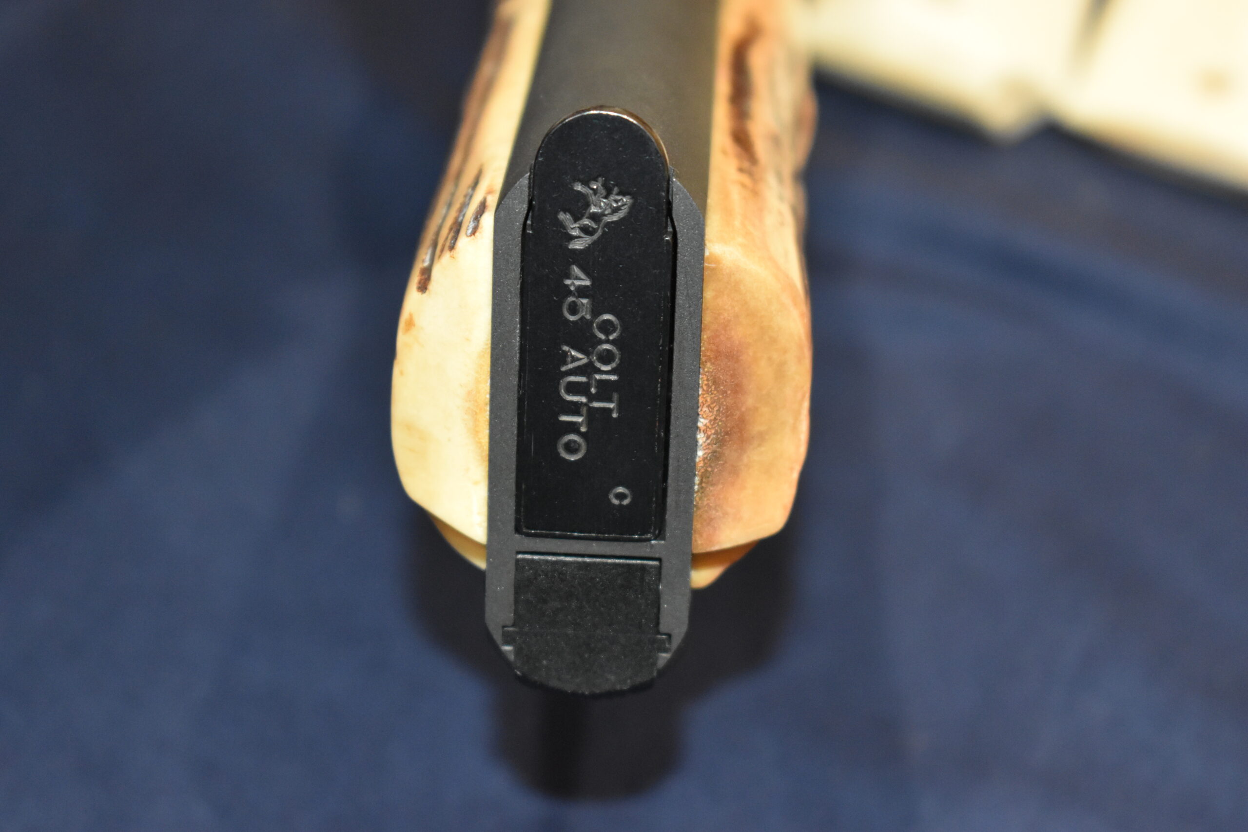 COLT 1911 VINTAGE SAMBAR STAG GRIPS 1911SS44 - Image 10