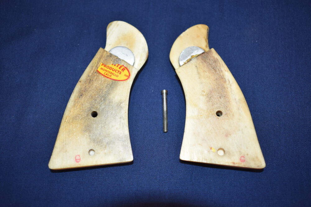 SMITH & WESSON N FRAME VINTAGE SAMBAR STAG GRIPS SWNSS21 - Image 4