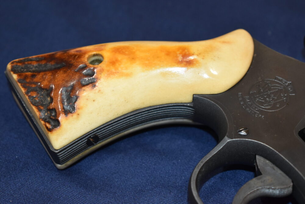 SMITH & WESSON N FRAME VINTAGE SAMBAR STAG GRIPS SWNSS21 - Image 13