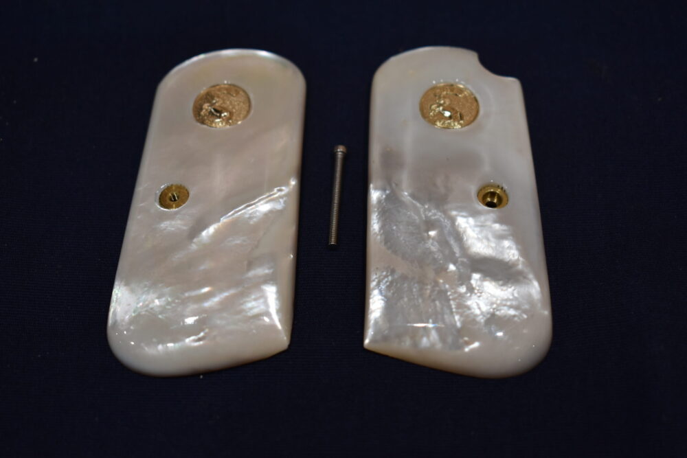 COLT 19803 / 1908 POCKET HAMMERLESS MOTHER OF PEARL GRIPS 1903MP4 - Image 3