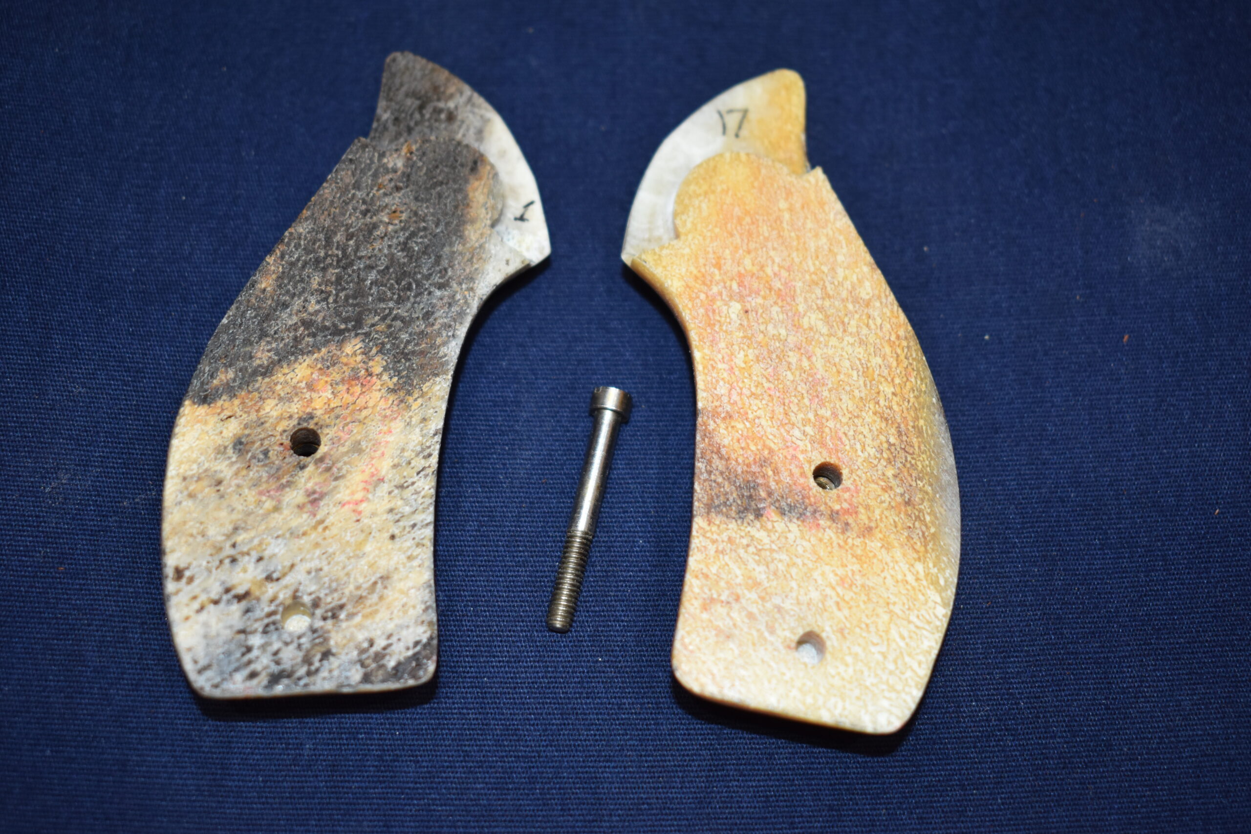 SMITH & WESSON J FRAME ROUND BUTT PREMIUM GRADE SAMBAR STAG GRIPS JRBS14 - Image 4