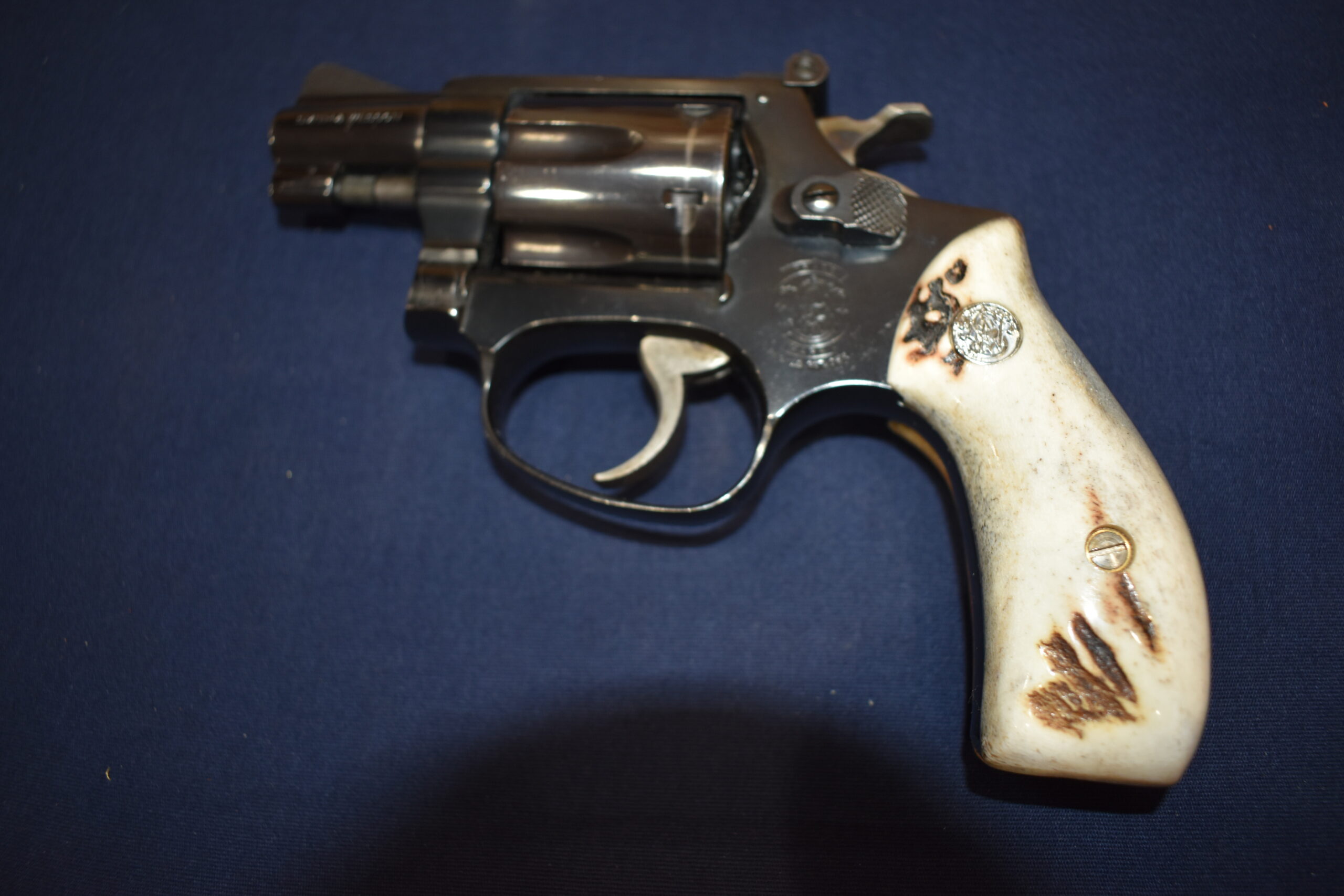 SMITH & WESSON J FRAME ROUND BUTT PREMIUM GRADE SAMBAR STAG GRIPS JRBS14 - Image 5