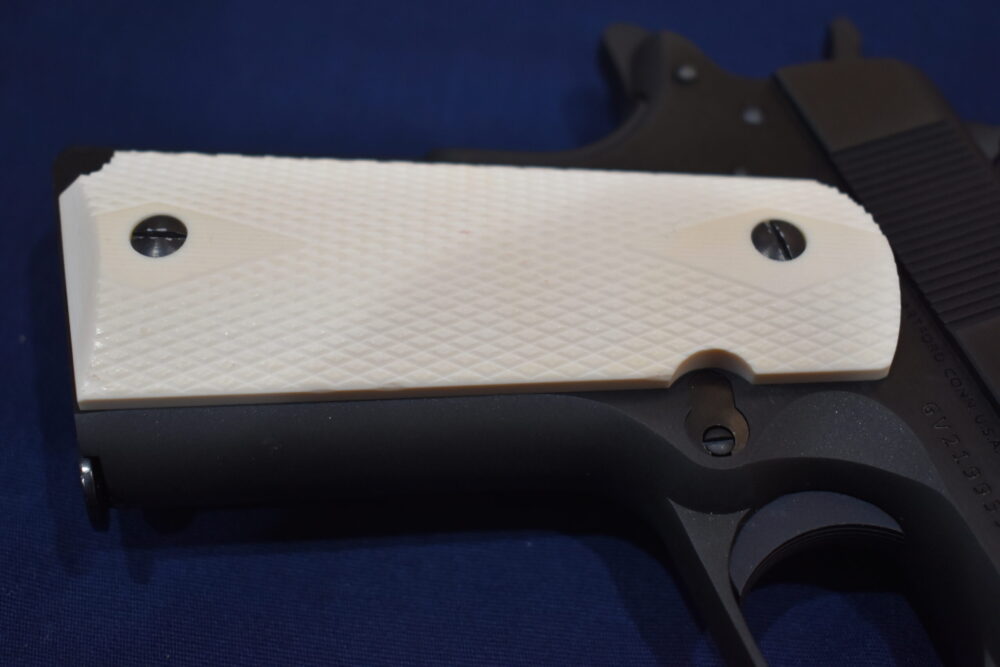 COLT 1911 DOUBLE DIAMOND CHECKERED IVORY GRIPS OHIO SALES ONLY 1911CI2 - Image 12