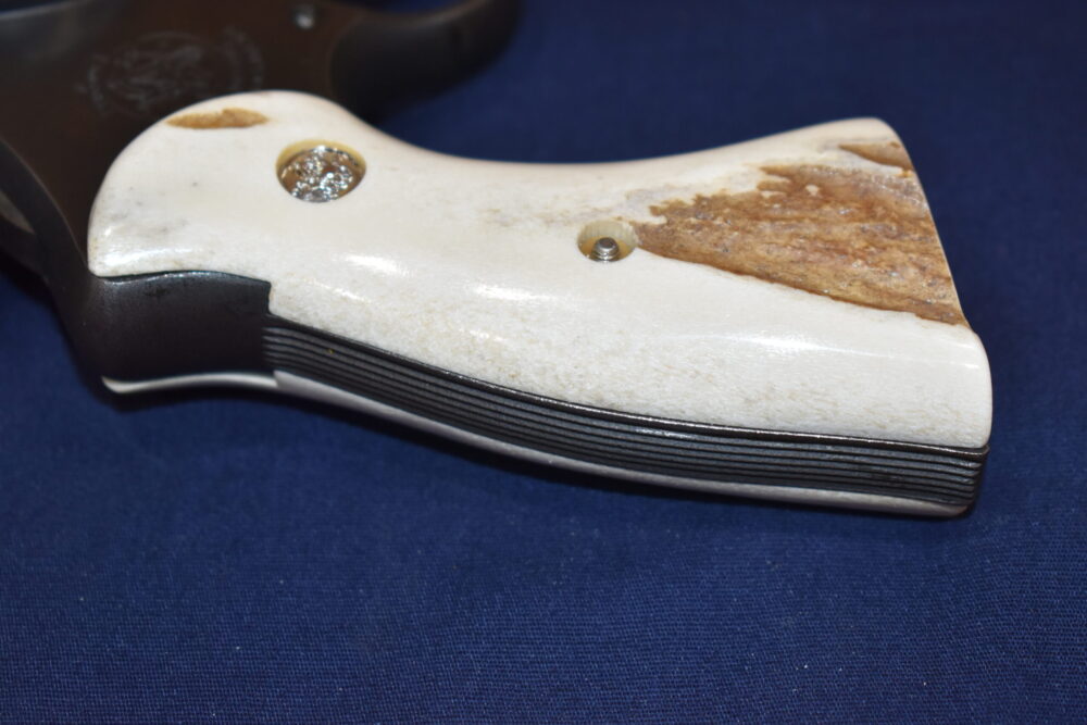 SMITH & WESSON N FRAME MOOSE HORN / STAG GRIPS SWNMH1 - Image 7