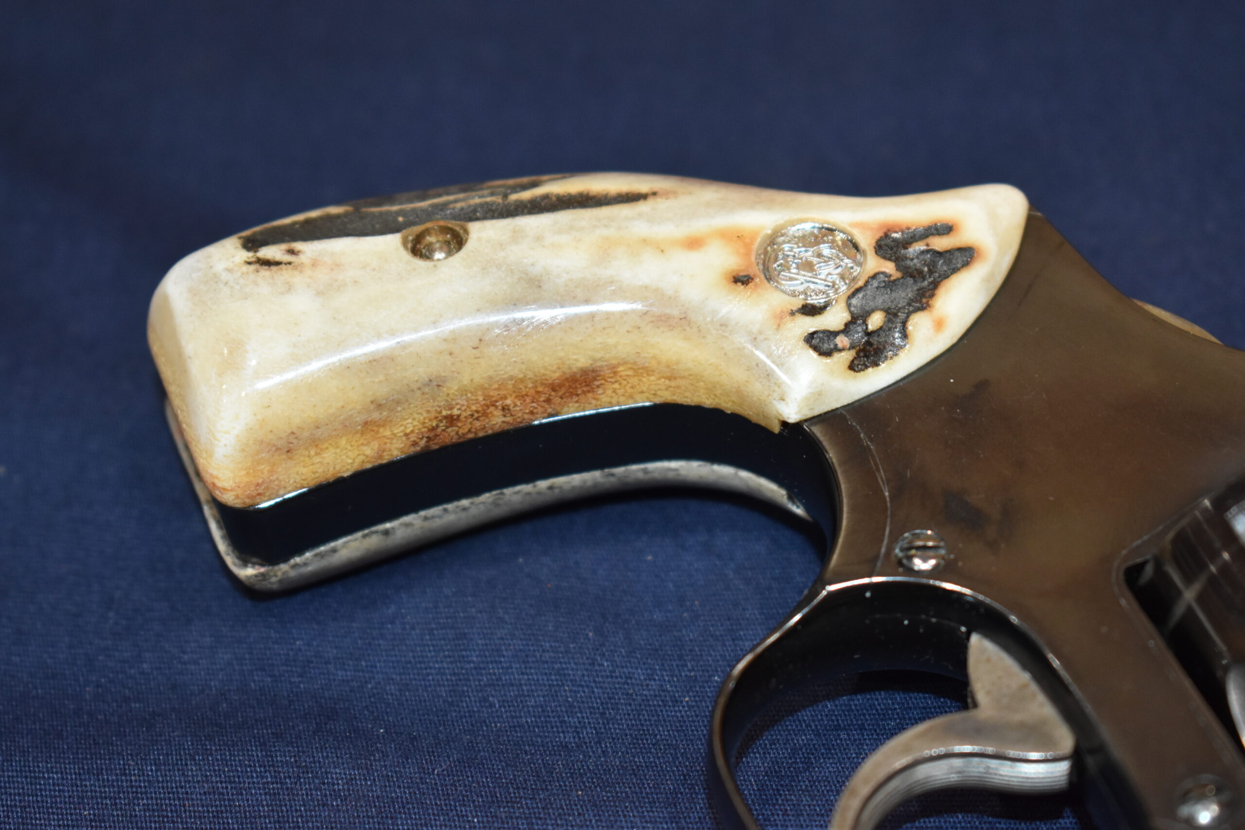 SMITH & WESSON J FRAME ROUND BUTT PREMIUM GRADE SAMBAR STAG GRIPS JRBS14 - Image 13