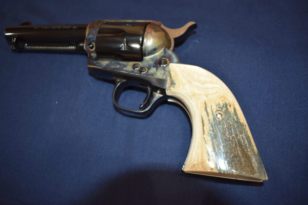 COLT SINGLE ACTION ARMY (S.A.A.) MAMMOTH IVORY GRIPS SAAMI20 - Image 5