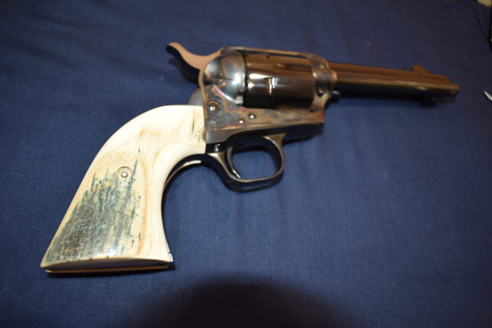 COLT SINGLE ACTION ARMY (S.A.A.) MAMMOTH IVORY GRIPS SAAMI20 - Image 8