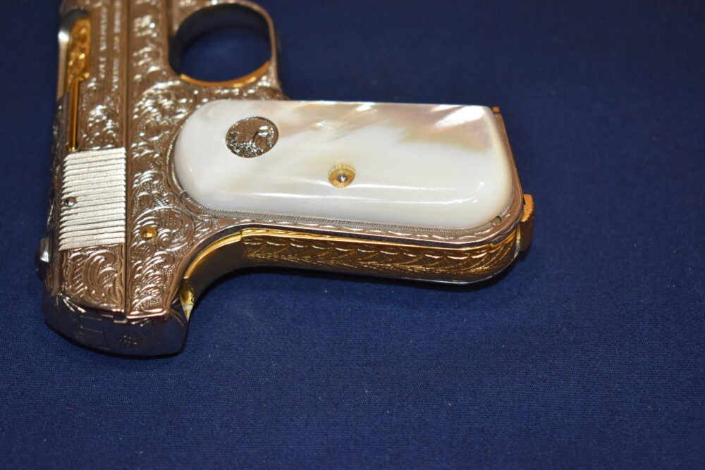 COLT 19803 / 1908 POCKET HAMMERLESS MOTHER OF PEARL GRIPS 1903MP5 - Image 7