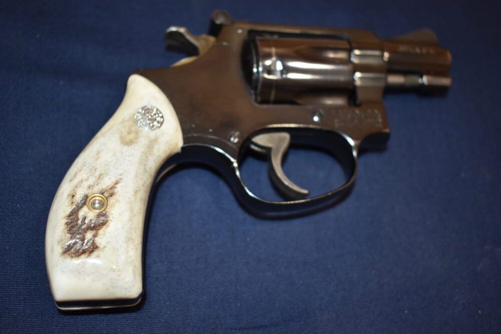 SMITH & WESSON J FRAME ROUND BUTT PREMIUM GRADE SAMBAR STAG GRIPS JRBS15 - Image 8