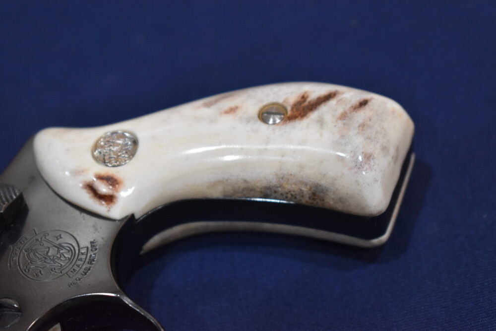SMITH & WESSON J FRAME ROUND BUTT PREMIUM GRADE SAMBAR STAG GRIPS JRBS15 - Image 12