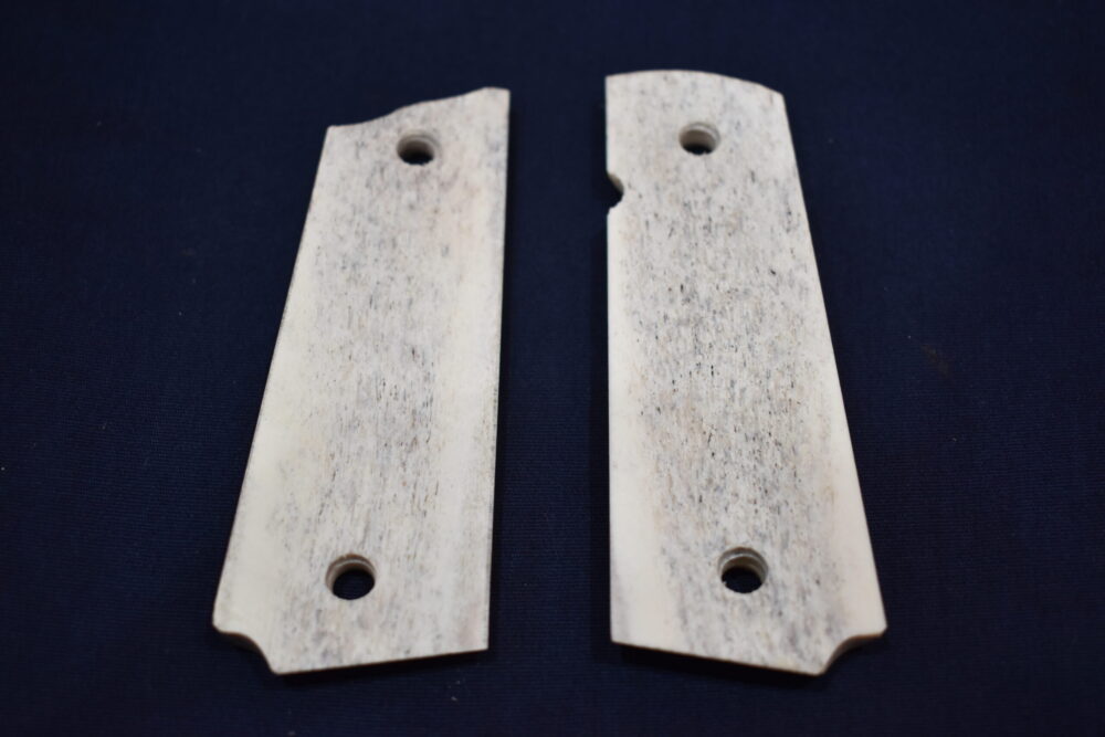 COLT 1911 FULL BARK COVERAGE ELK STAG GRIPS 1911ES5 - Image 4