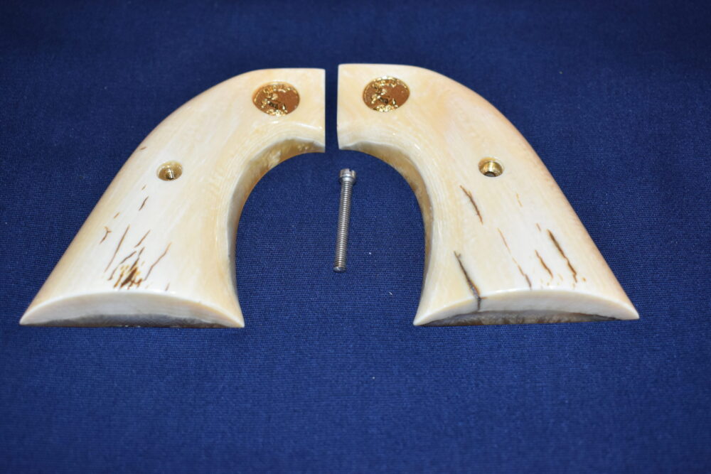 COLT SINGLE ACTION ARMY (S.A.A.) MAMMOTH IVORY GRIPS SAAMI22 - Image 3