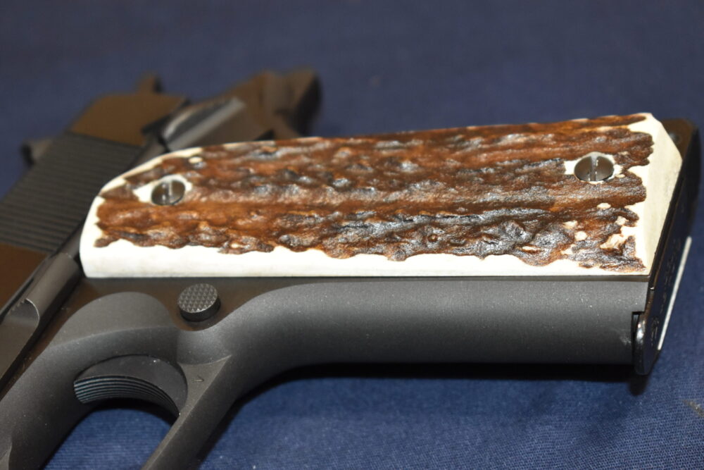 COLT 1911 FULL BARK COVERAGE ELK STAG GRIPS 1911ES5 - Image 13