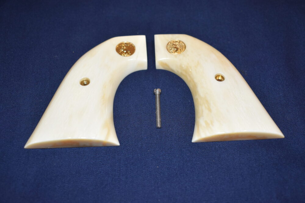 COLT SINGLE ACTION ARMY (S.A.A.) PREMIUM GRADE GIRAFFE BONE GRIPS SAAGB6 - Image 3
