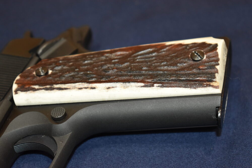 COLT 1911 FULL BARK COVERAGE ELK STAG GRIPS 1911ES6 - Image 13
