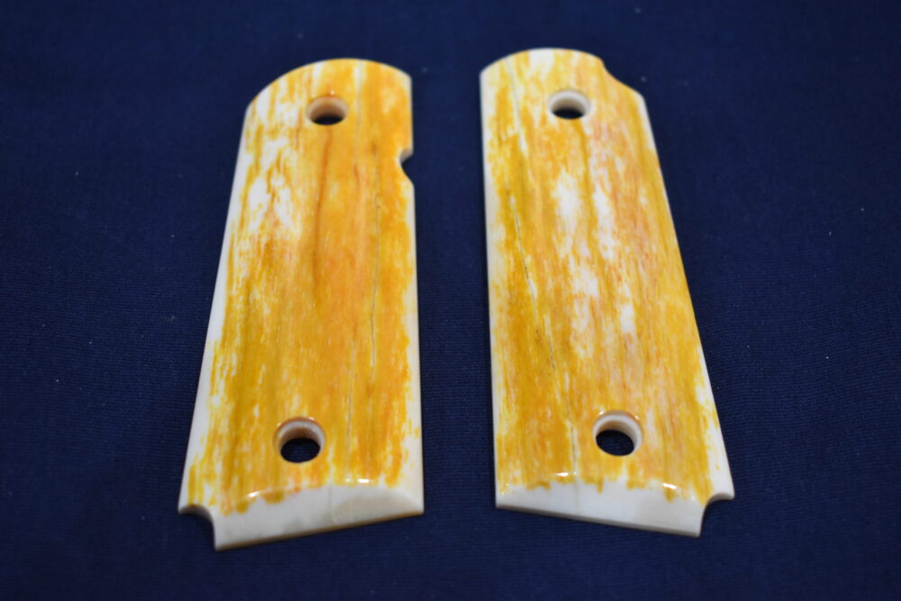 COLT 1911 OFFICER'S MODEL GIRAFFE BONE GRIPS 1911OMGB2 - Image 3