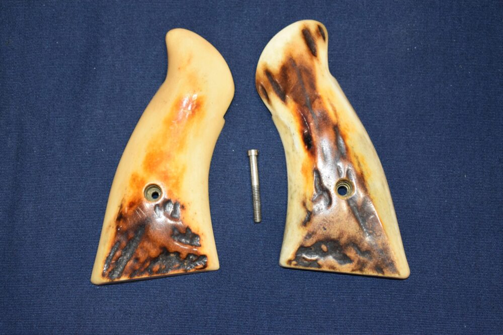 SMITH & WESSON N FRAME VINTAGE SAMBAR STAG GRIPS SWNSS21
