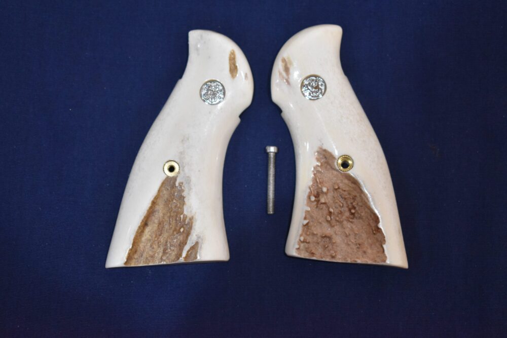 SMITH & WESSON N FRAME MOOSE HORN / STAG GRIPS SWNMH1 - Image 2